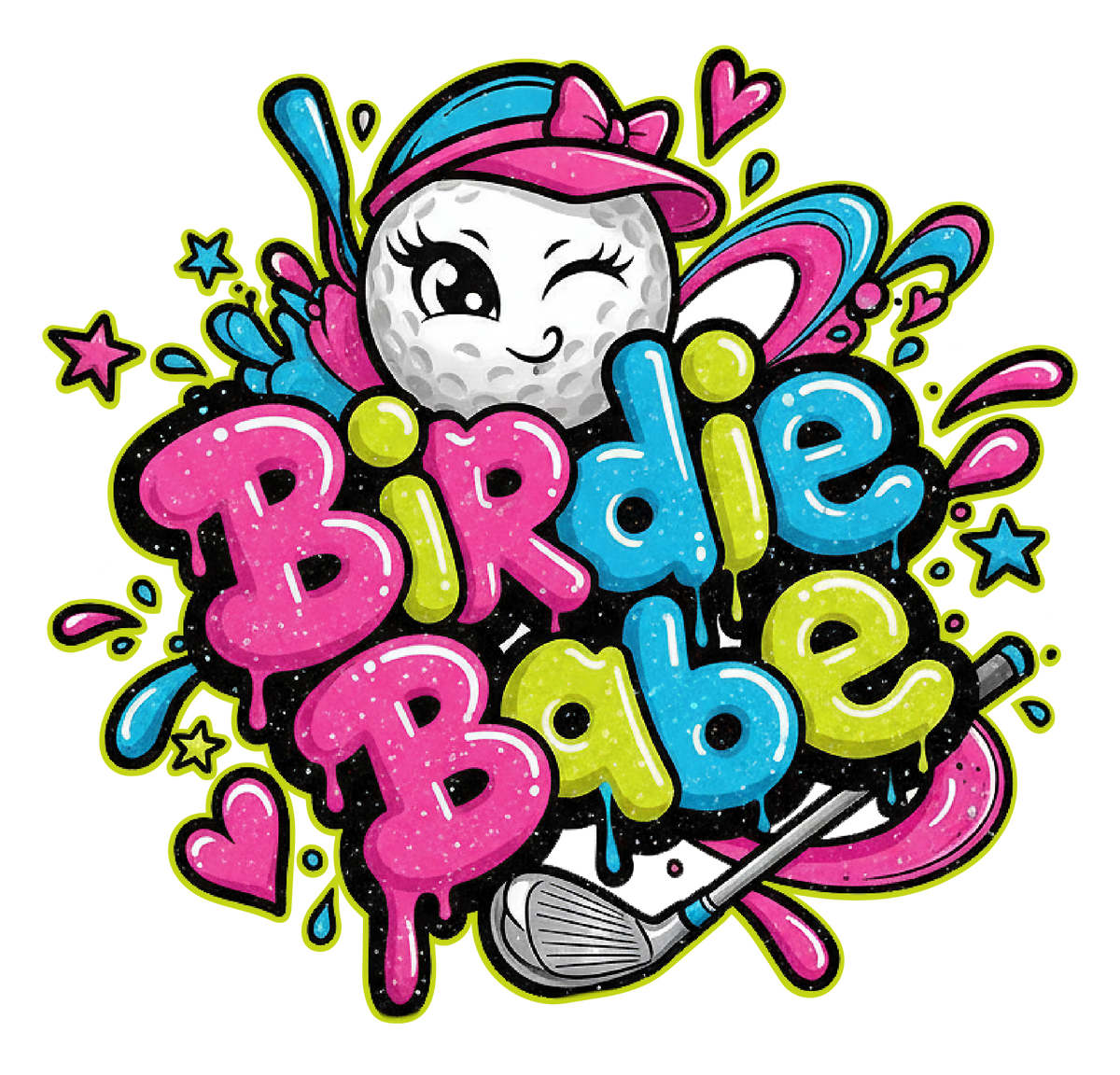Birdie Babe Rabbit Portable Golf Club Washer
